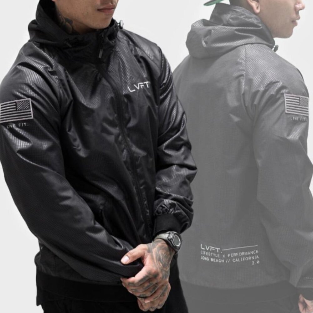 Live Fit - Premium Athlete Jacket 2.0 - Black - Small - GREAT CONDITION.